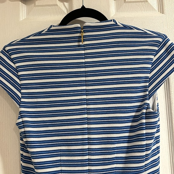 Blue & White Strip Lilly Pulitzer Dress - Picture 7 of 7